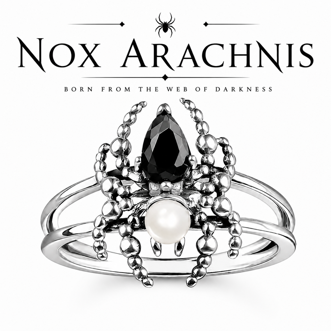 NOXARIS Partnerringe – Dunkler Luxus