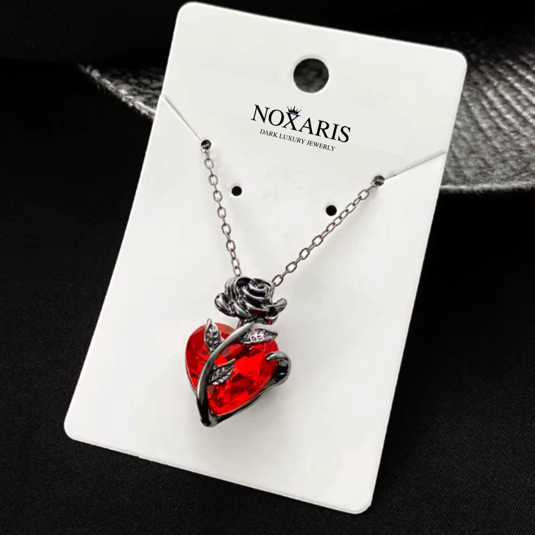 Crimson Rose Heart